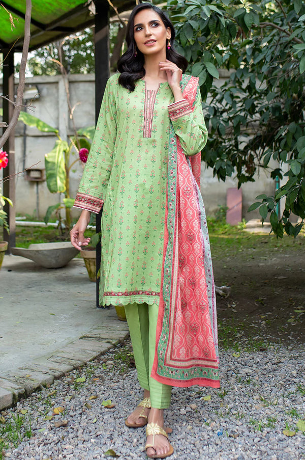 ZEEN UNSTITCHED PRINTED 3PIECE