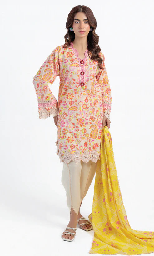 BONANZA SATRANGI UNSTITCHED 3PIECE LAWN