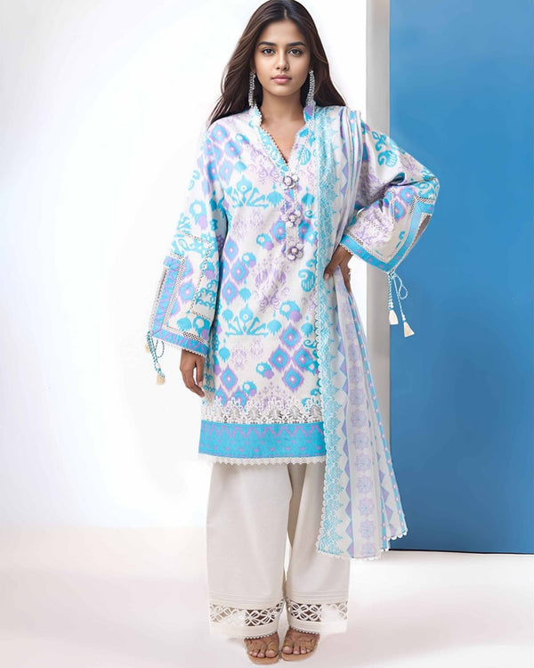 BONANZA SATRANGI UNSTITCHED 3PIECE LAWN