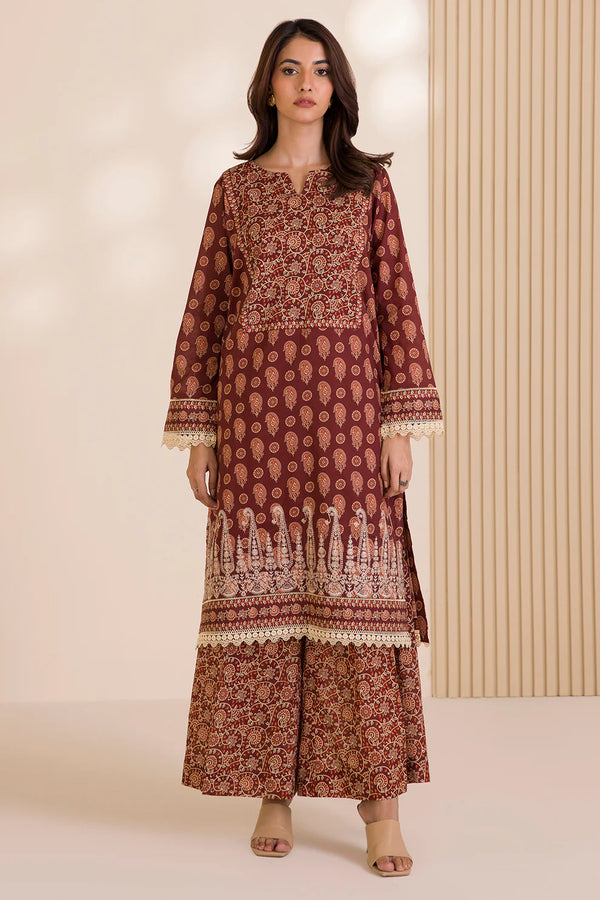 Zellbury - WUC25E20012- 2 Piece Embroidered Cotton