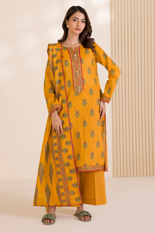 Zellbury - WUC25X30021- 3 Piece Printed Cotton