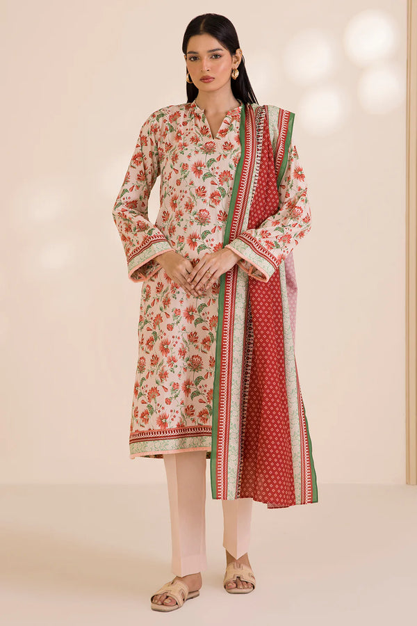 Zellbury - WUC25X30025 - 3 Piece Printed Cotton