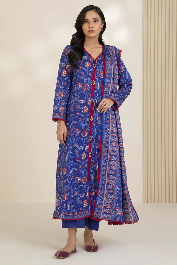 Zellbury - WUC25X30027- 3 Piece Printed Cotton