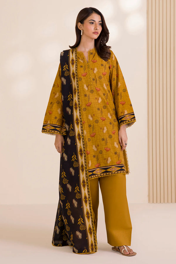 Zellbury - WUC25X30032- 3 Piece Printed Cotton
