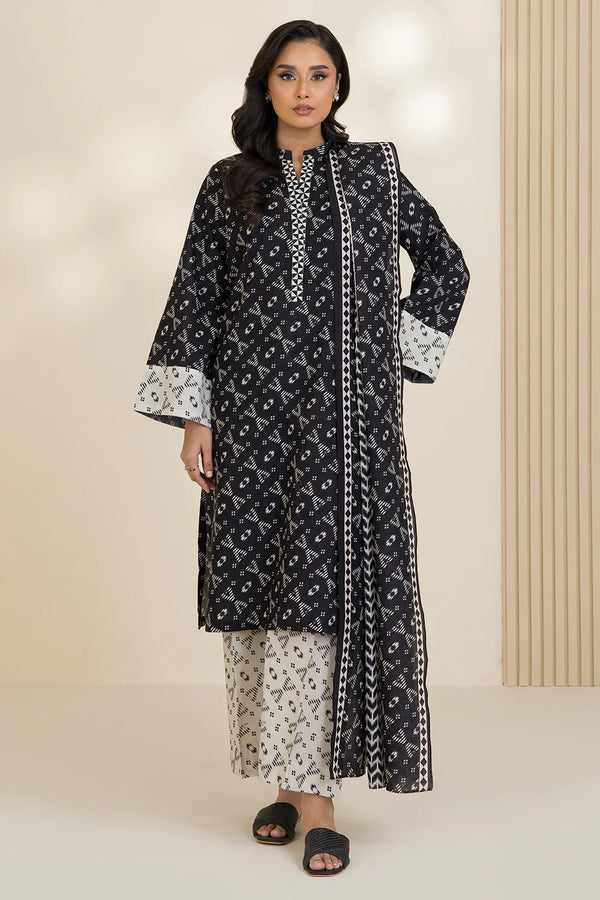 Zellbury - WUC25X30040- 3 Piece Printed Cotton