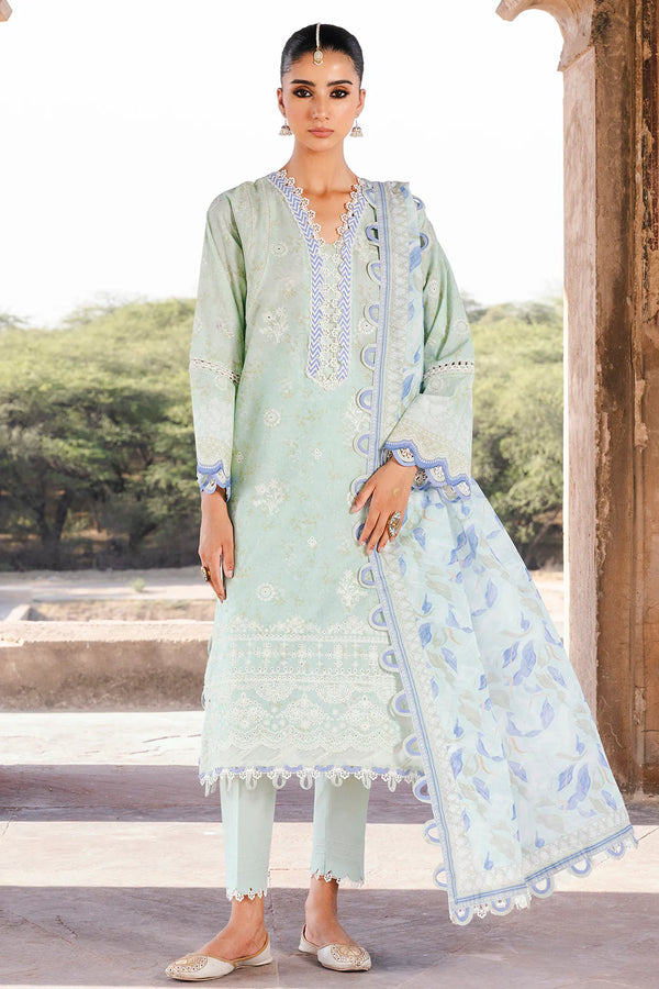 ZELLBURY 3PC CHIKANKARI