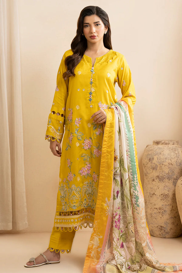 Zellbury - WUS25E30739- 3 Piece Embroidered Lawn