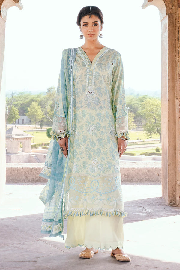 ZELLBURY 3PC CHIKANKARI