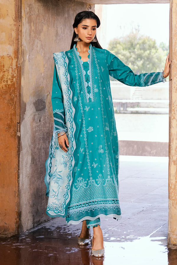 ZELLBURY 3PC CHIKANKARI