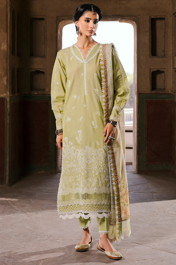 ZELLBURY 3PC CHIKANKARI