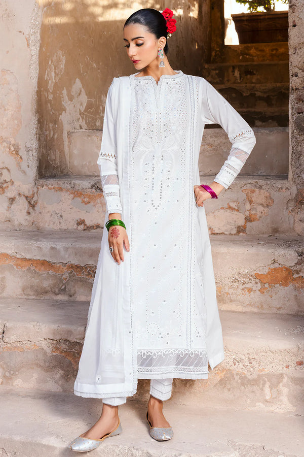 ZELLBURY 3PC CHIKANKARI