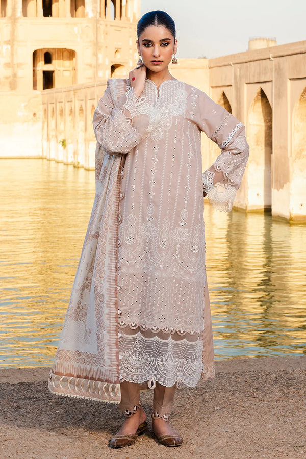 ZELLBURY 3PC CHIKANKARI