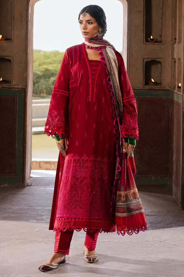 ZELLBURY 3PC CHIKANKARI