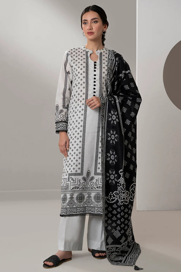 Zellbury - WUS25X30646- 3 Piece Printed Lawn