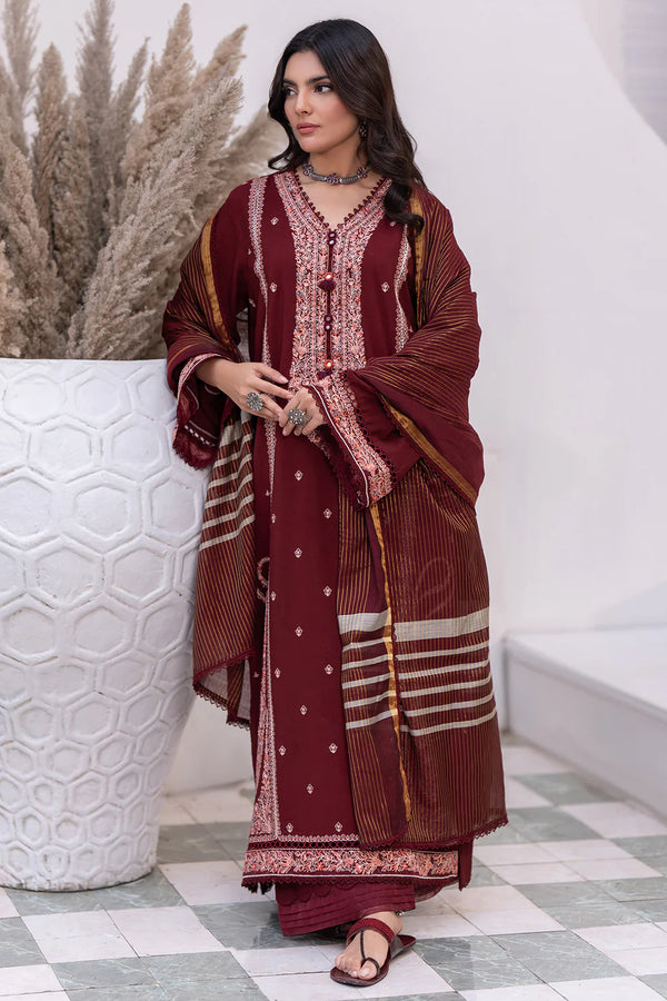 Zellbury - WUW24E30492 3Piece Embroidered Viscose