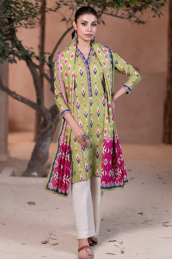 Zellbury - WUW24X20553 2 Piece Printed Viscose