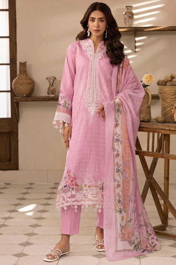MOTIFZ DIGITAL PRINTED EMBROIDERED UNSTITCHED 3PIECE LAWN