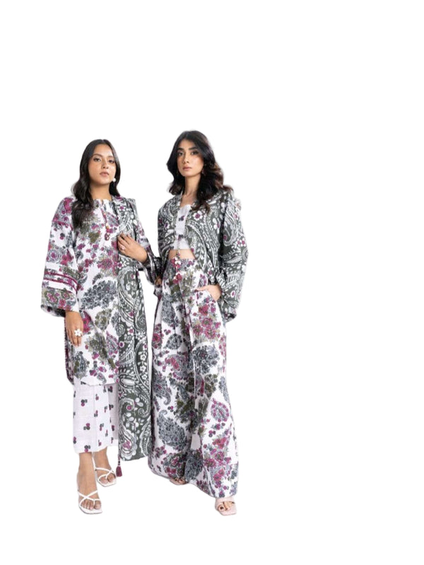 ALKARAM FASHION SERIES UNSTITCHED PRINTED 3PIECE LAWN