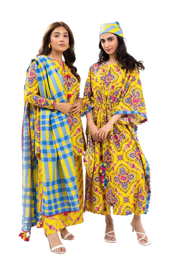 ALKARAM FASHION SERIES UNSTITCHED PRINTED 3PIECE LAWN