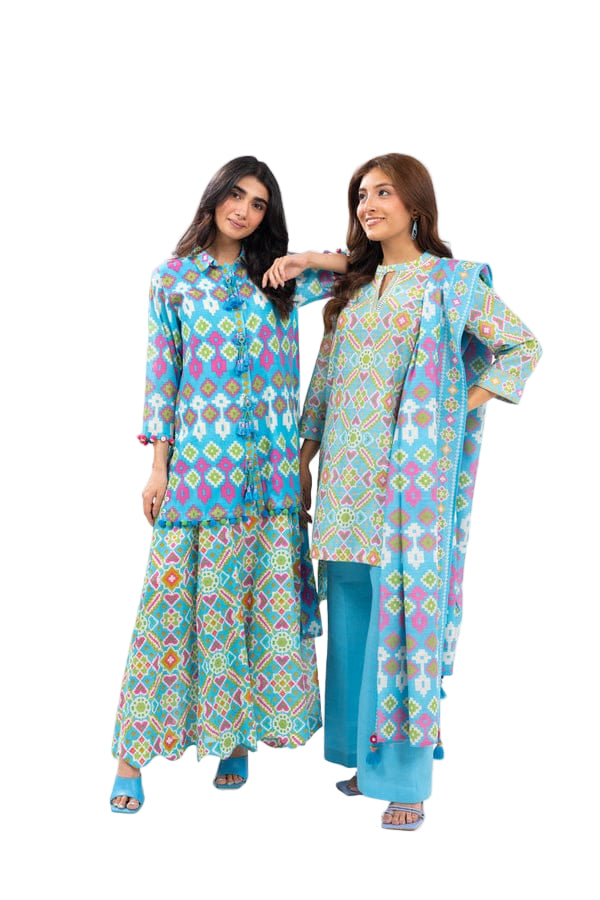ALKARAM FASHION SERIES UNSTITCHED PRINTED 3PIECE LAWN