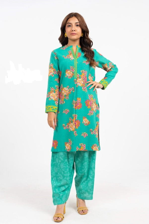ALKARAM UNSTITCHED PRINTED 2PIECE LAWN