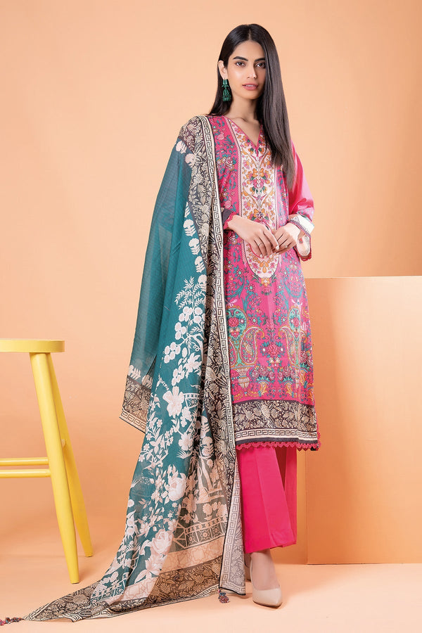 KHAADI UNSTITCHED 3PIECE LAWN