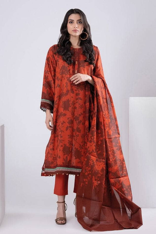 KHAADI UNSTITCHED 3PIECE LAWN