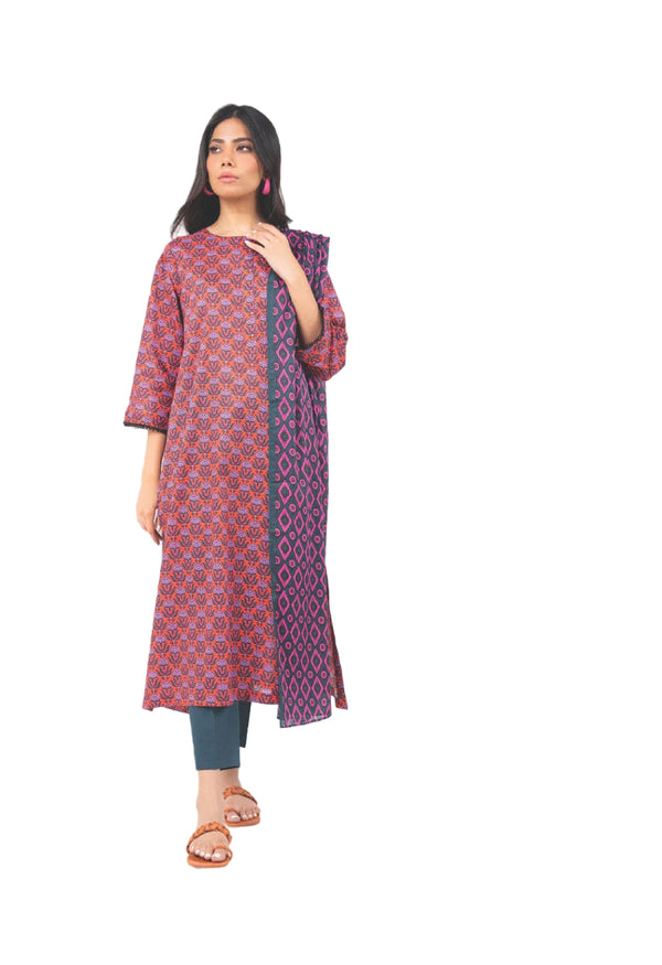 ALKARAM CAMBRIC UNSTITCHED 3PIECE FALL