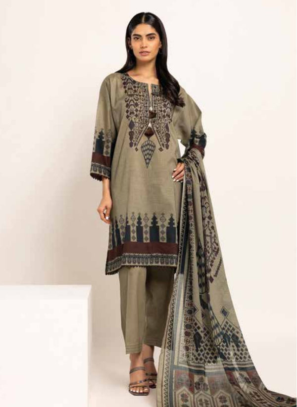 KHAADI UNSTITCHED 3PIECE LAWN