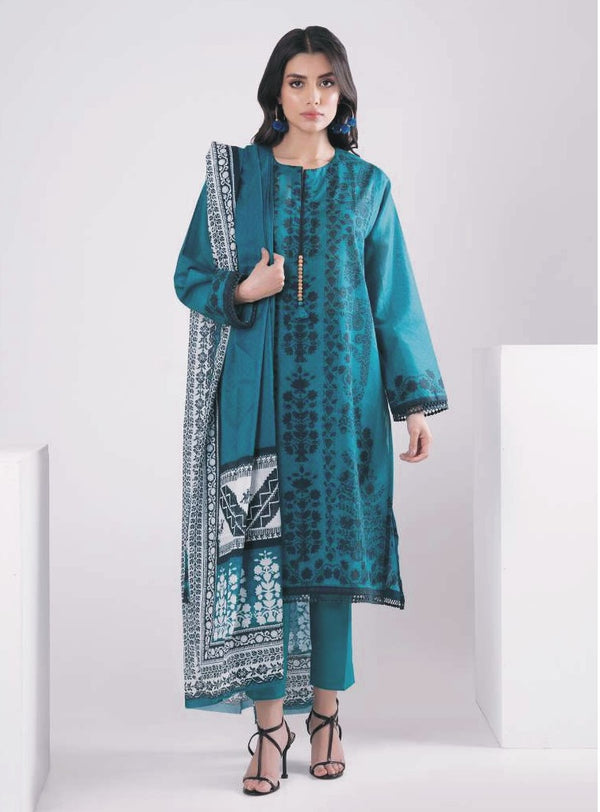 KHAADI UNSTITCHED 3PIECE LAWN