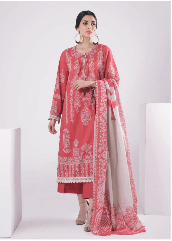 KHAADI UNSTITCHED 3PIECE LAWN